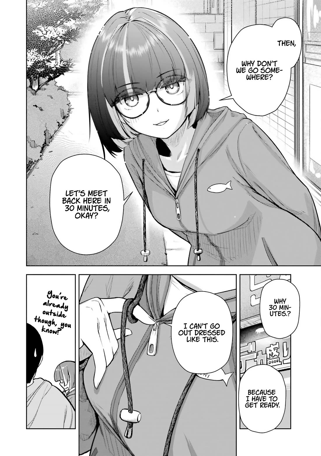 Gloomy Neighbor at the Standing Bar chapter 5 page 6