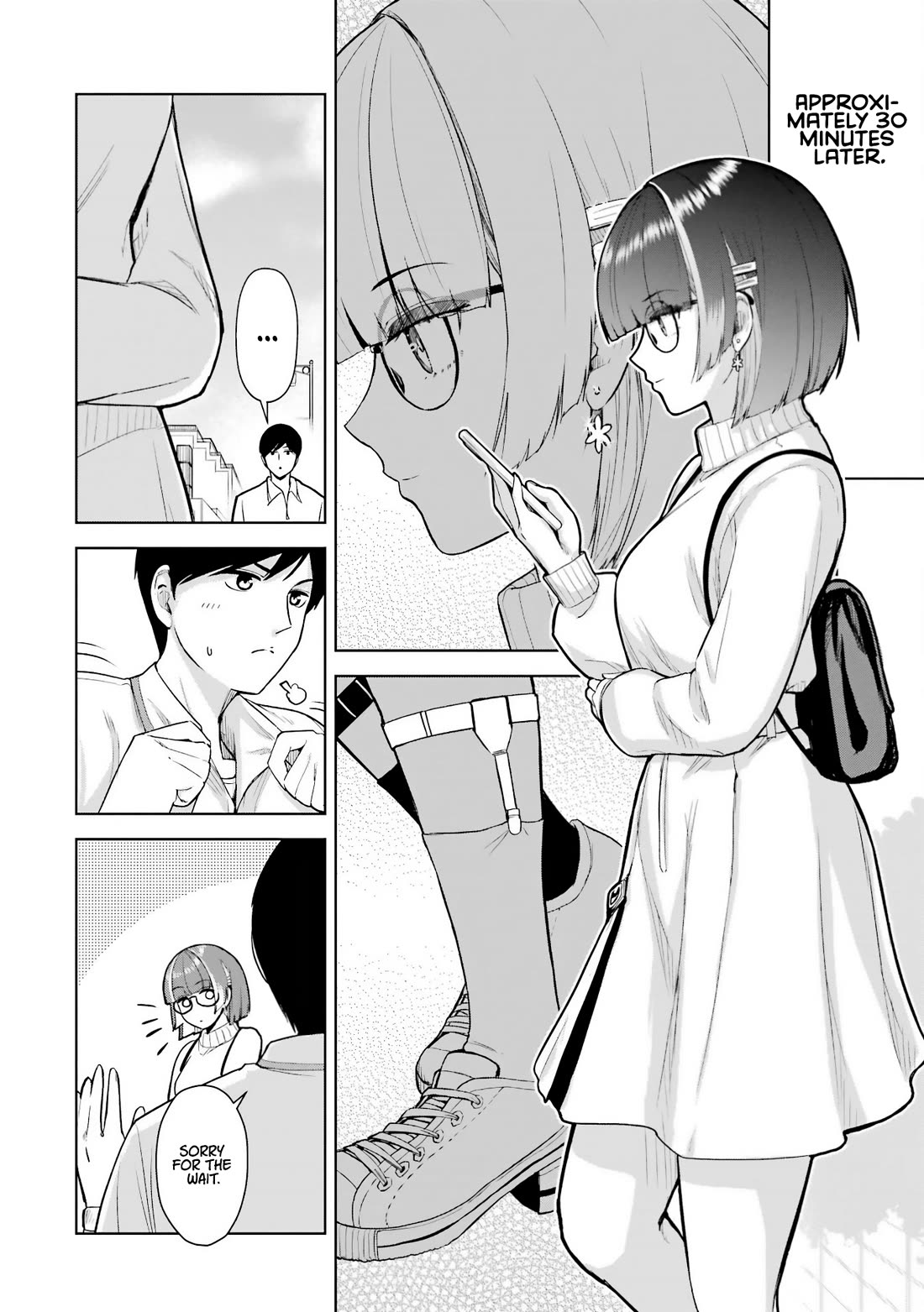 Gloomy Neighbor at the Standing Bar chapter 5 page 8