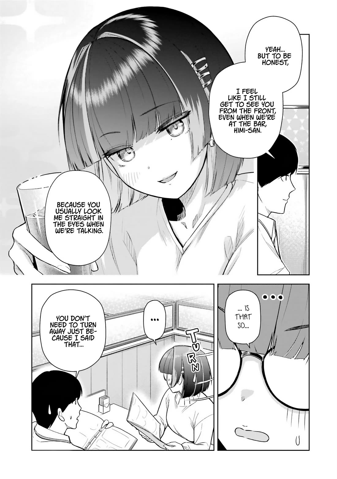 Gloomy Neighbor at the Standing Bar chapter 6 page 3