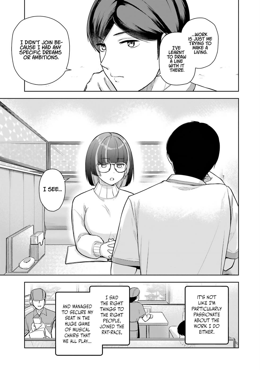 Gloomy Neighbor at the Standing Bar chapter 6 page 9