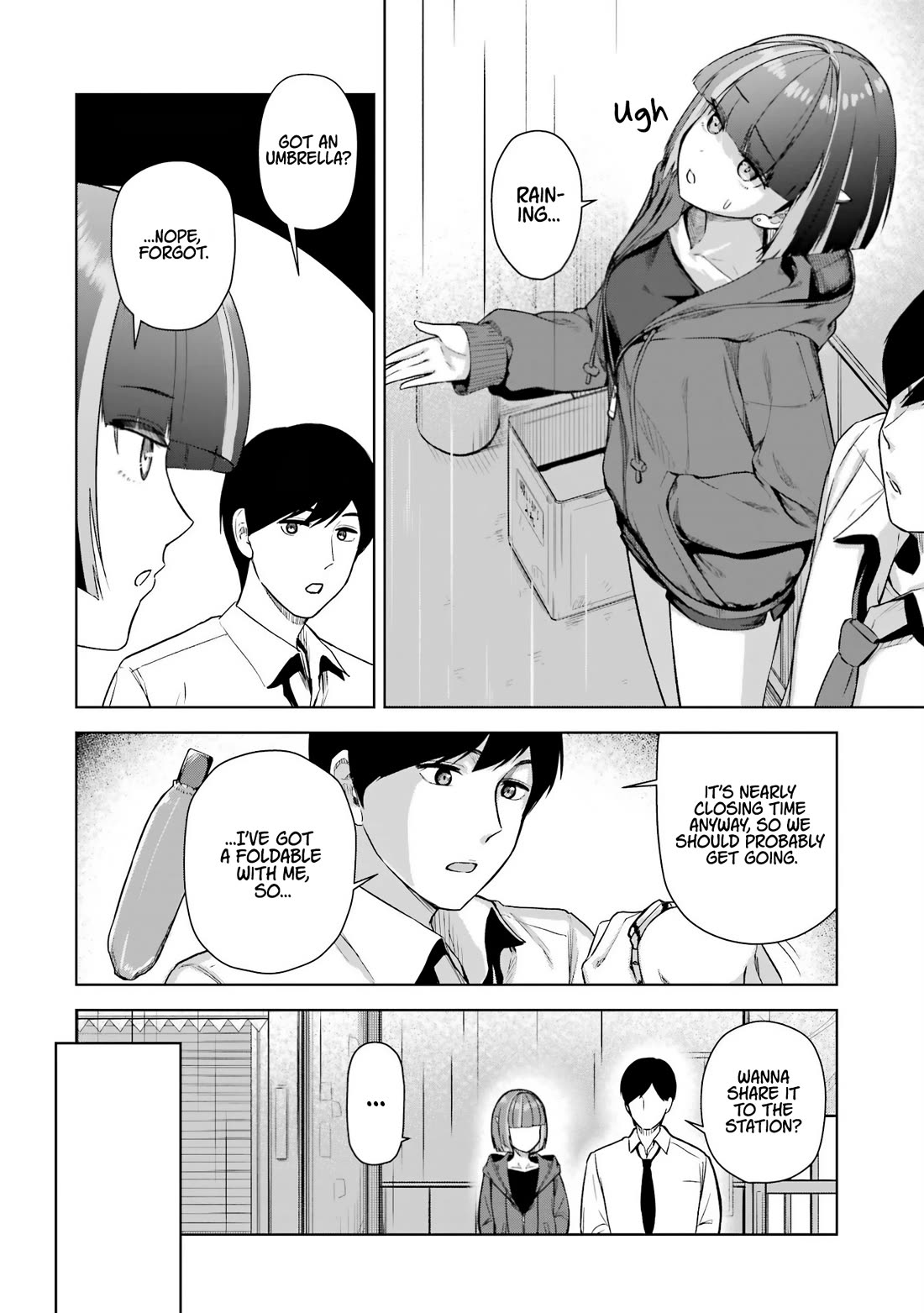 Gloomy Neighbor at the Standing Bar chapter 8.1 page 10