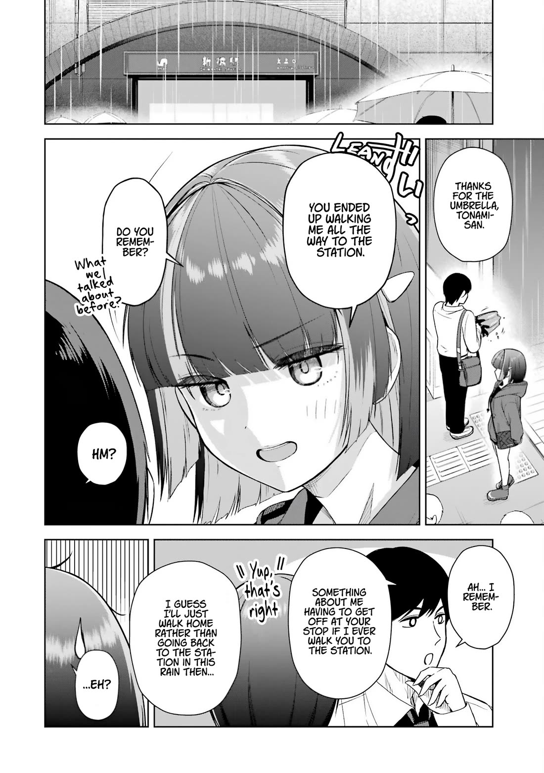 Gloomy Neighbor at the Standing Bar chapter 8.1 page 12