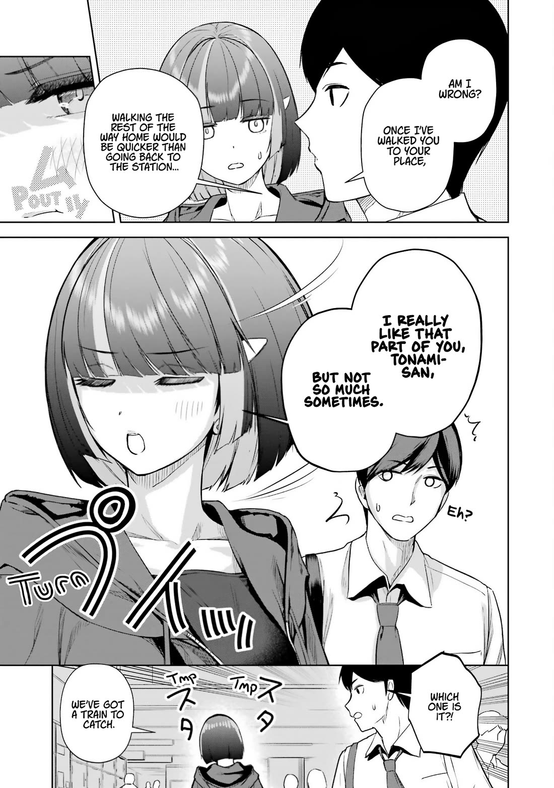 Gloomy Neighbor at the Standing Bar chapter 8.1 page 13