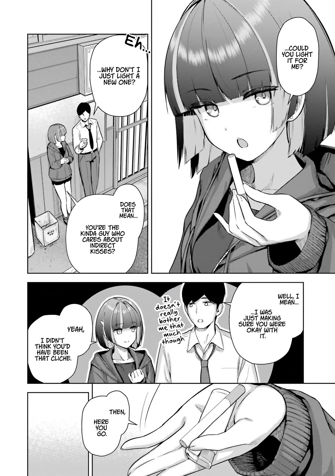 Gloomy Neighbor at the Standing Bar chapter 8.1 page 2