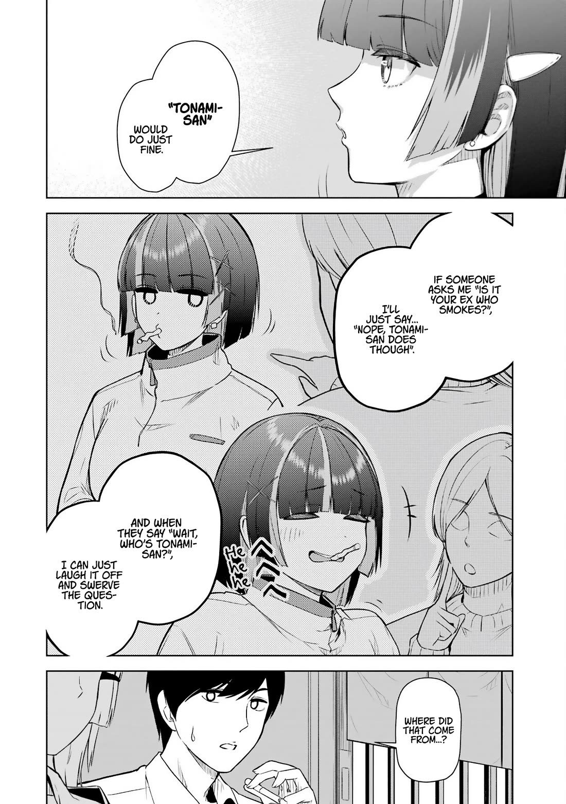 Gloomy Neighbor at the Standing Bar chapter 8.1 page 6