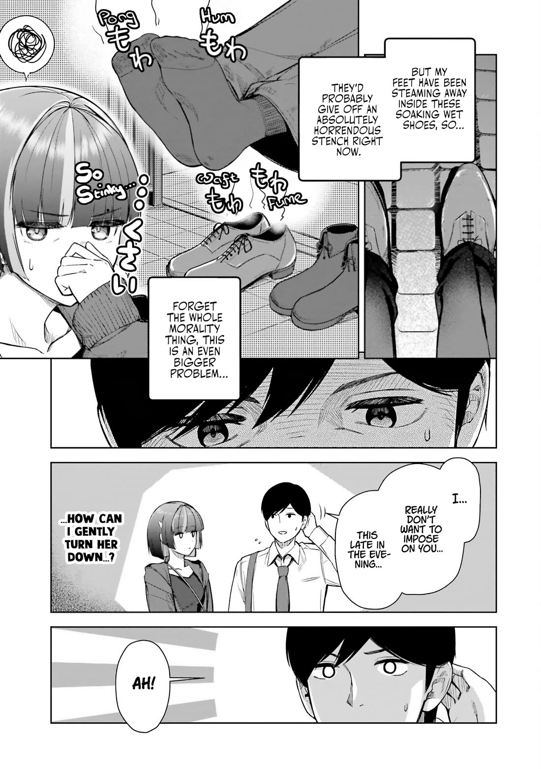 Gloomy Neighbor at the Standing Bar chapter 8.2 page 15