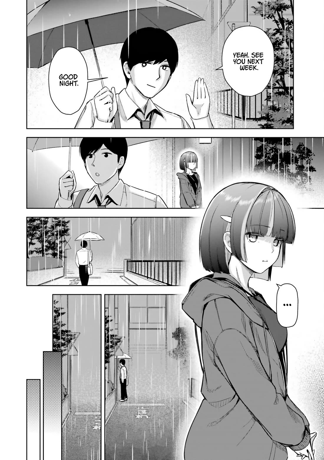 Gloomy Neighbor at the Standing Bar chapter 8.2 page 18