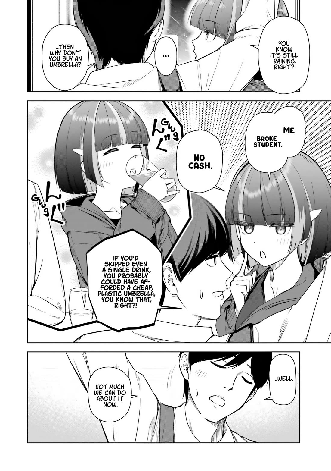 Gloomy Neighbor at the Standing Bar chapter 8.2 page 2