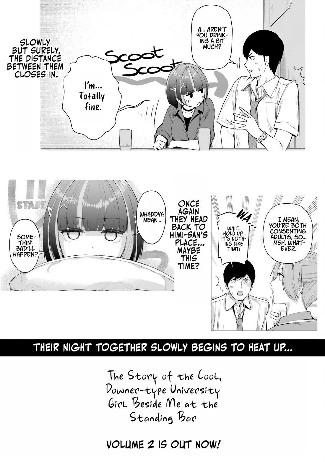 Gloomy Neighbor at the Standing Bar chapter 8.2 page 23