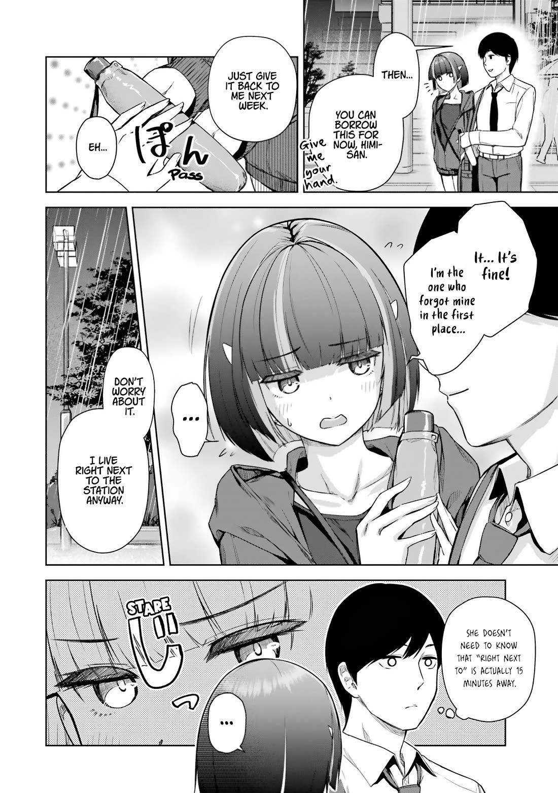 Gloomy Neighbor at the Standing Bar chapter 8.2 page 6