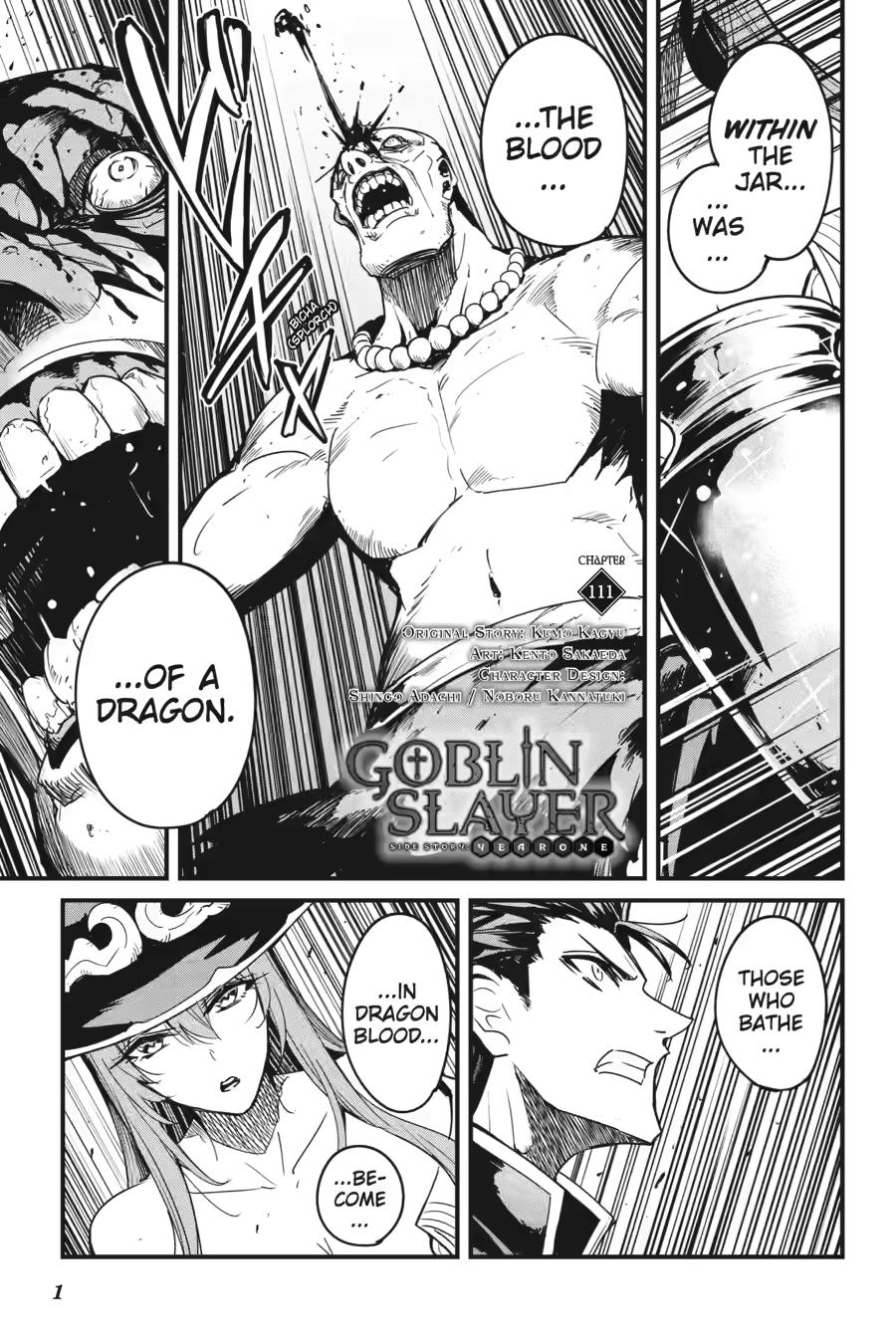 Goblin Slayer: Side Story Year One chapter 111 page 1