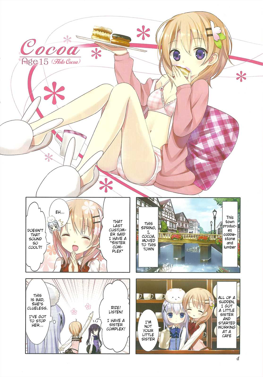 Gochuumon wa Usagi Desu ka? chapter 1 page 4