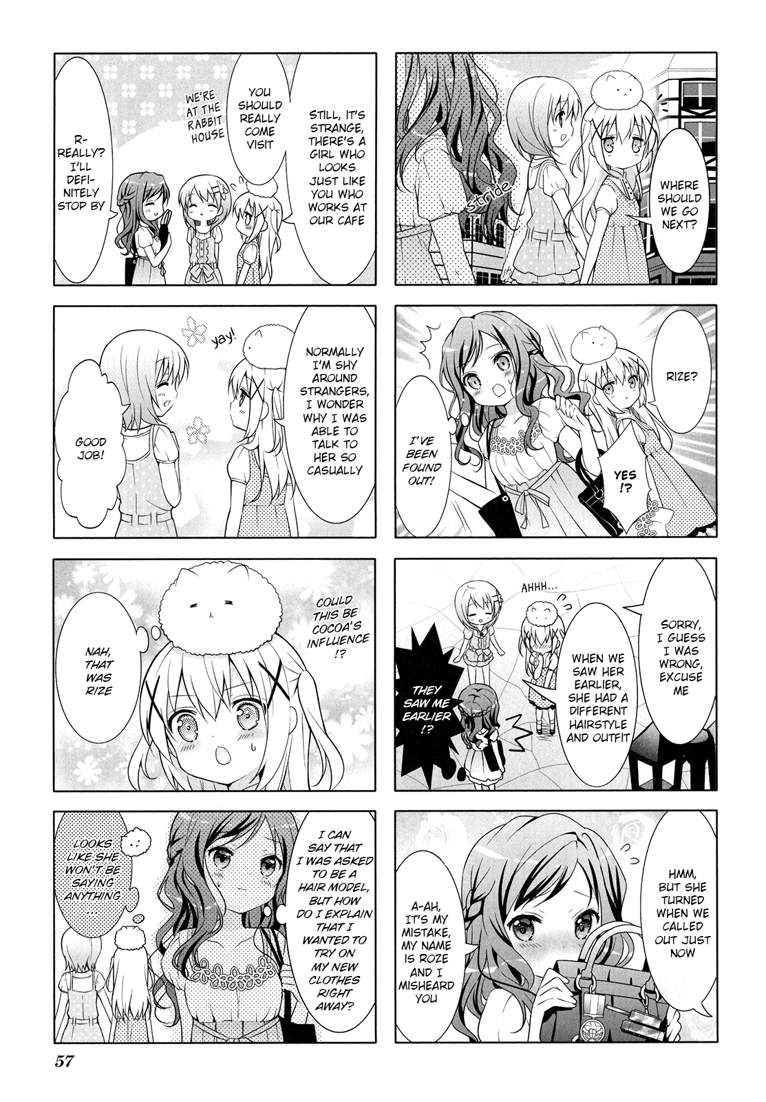 Gochuumon wa Usagi Desu ka? chapter 21 page 7