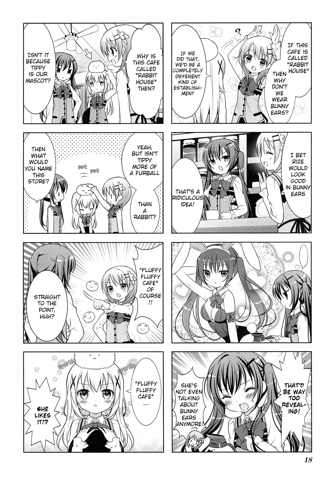 Gochuumon wa Usagi Desu ka? chapter 3 page 2