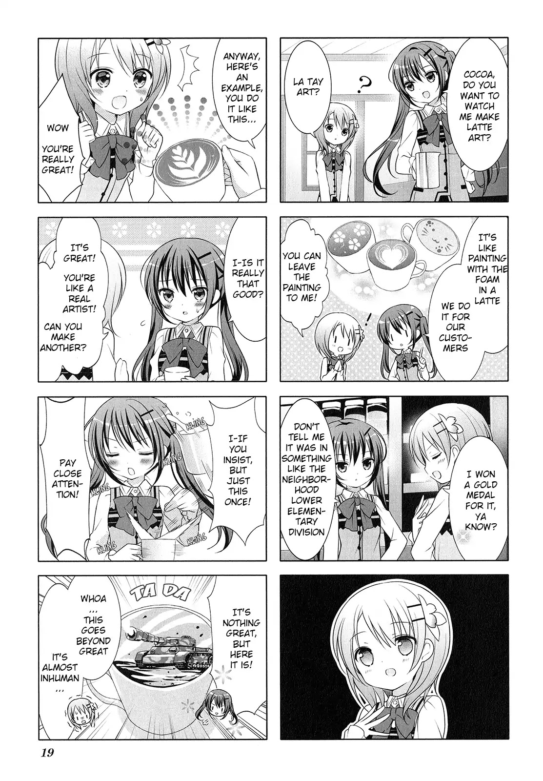 Gochuumon wa Usagi Desu ka? chapter 3 page 3