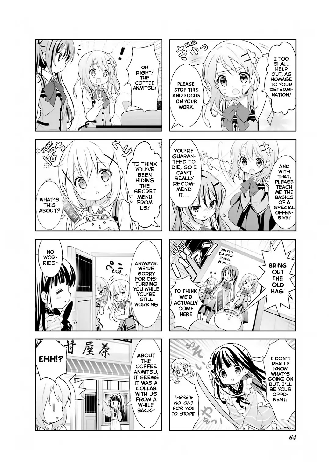 Gochuumon wa Usagi Desu ka? chapter 33 page 7