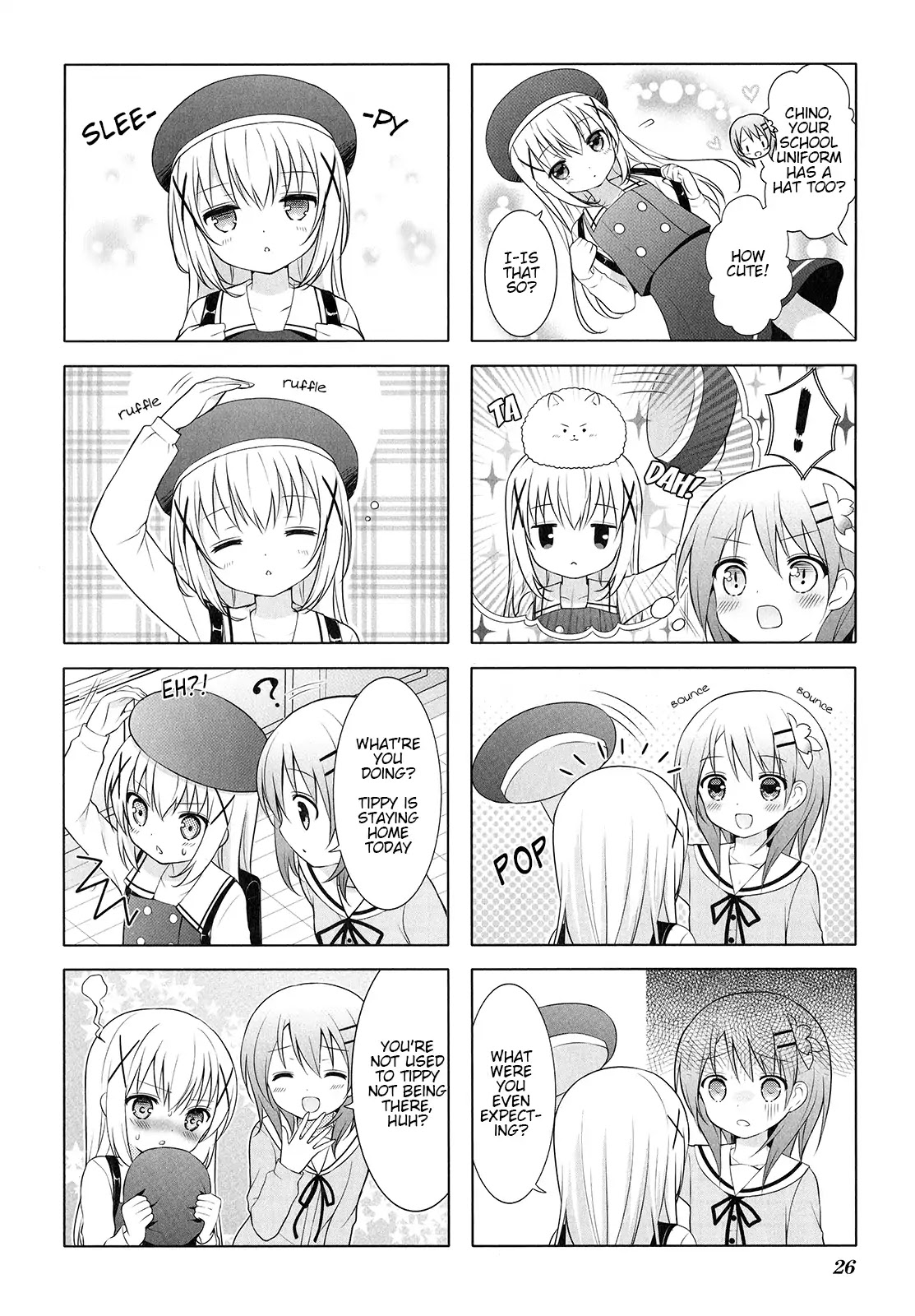 Gochuumon wa Usagi Desu ka? chapter 4 page 2