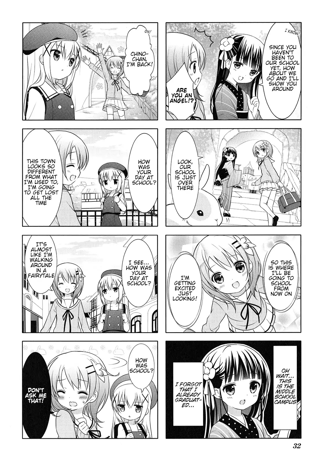 Gochuumon wa Usagi Desu ka? chapter 4 page 8