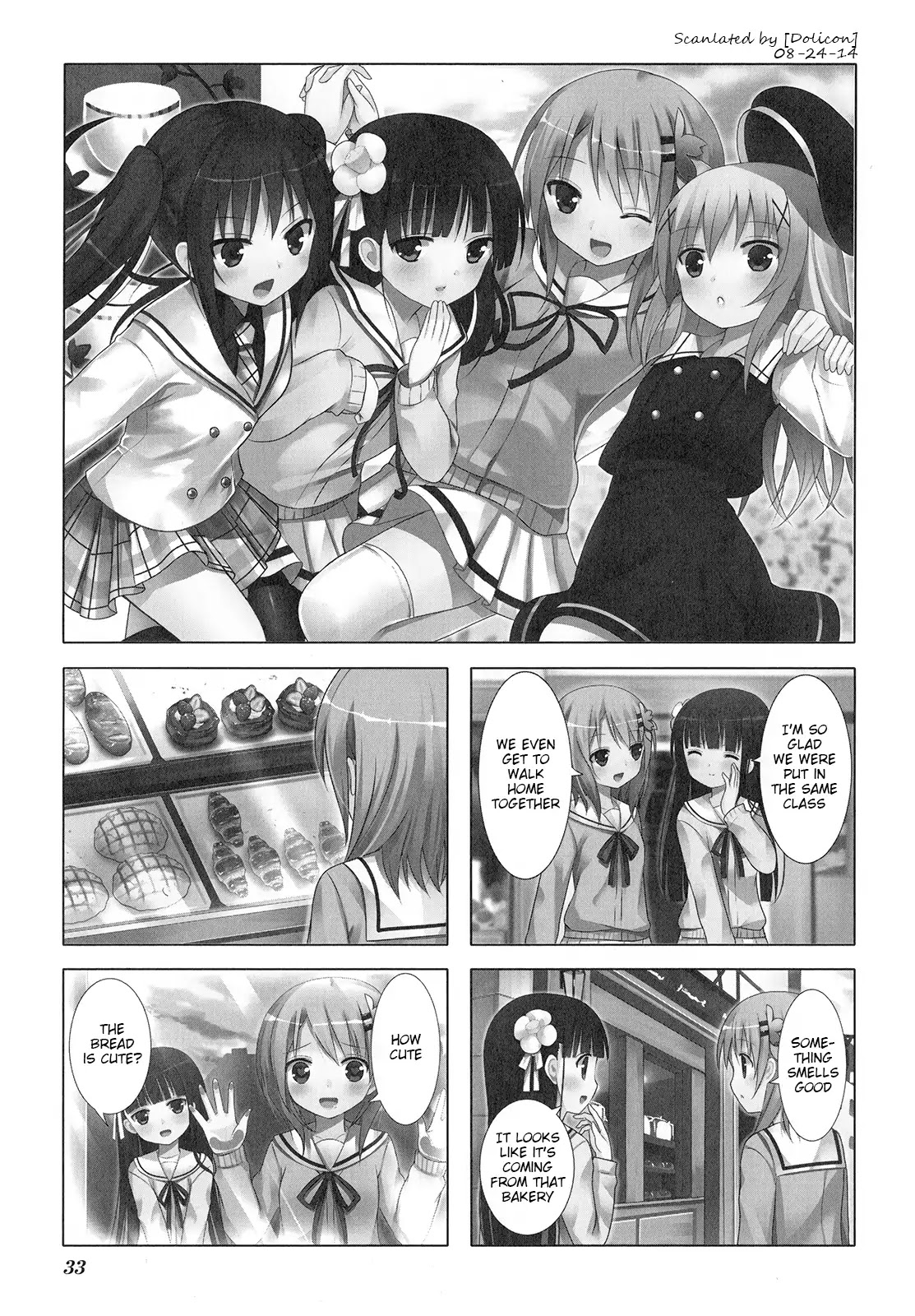 Gochuumon wa Usagi Desu ka? chapter 5 page 1