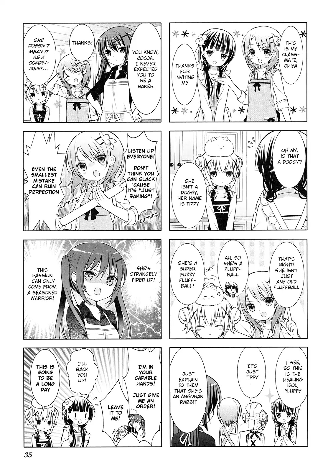 Gochuumon wa Usagi Desu ka? chapter 5 page 3