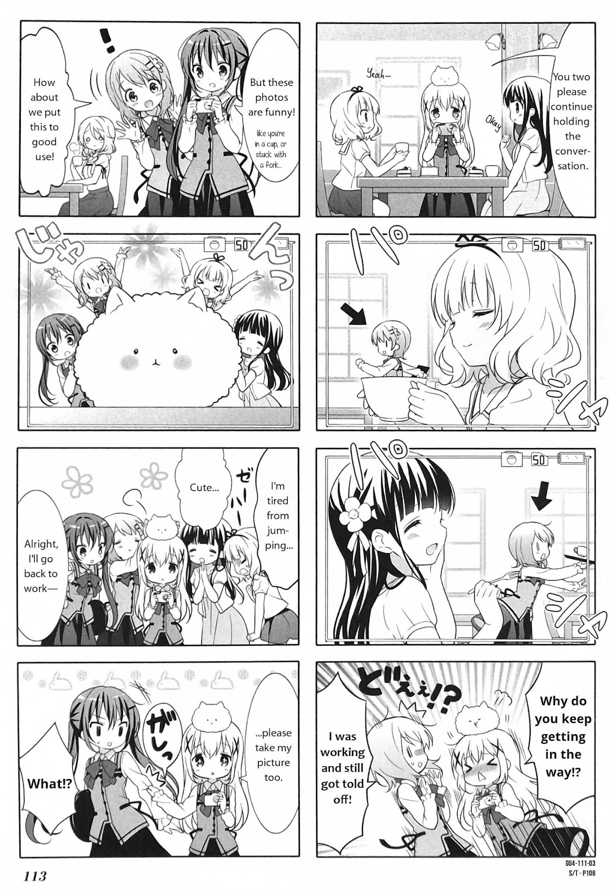 Gochuumon wa Usagi Desu ka? chapter 52 page 3