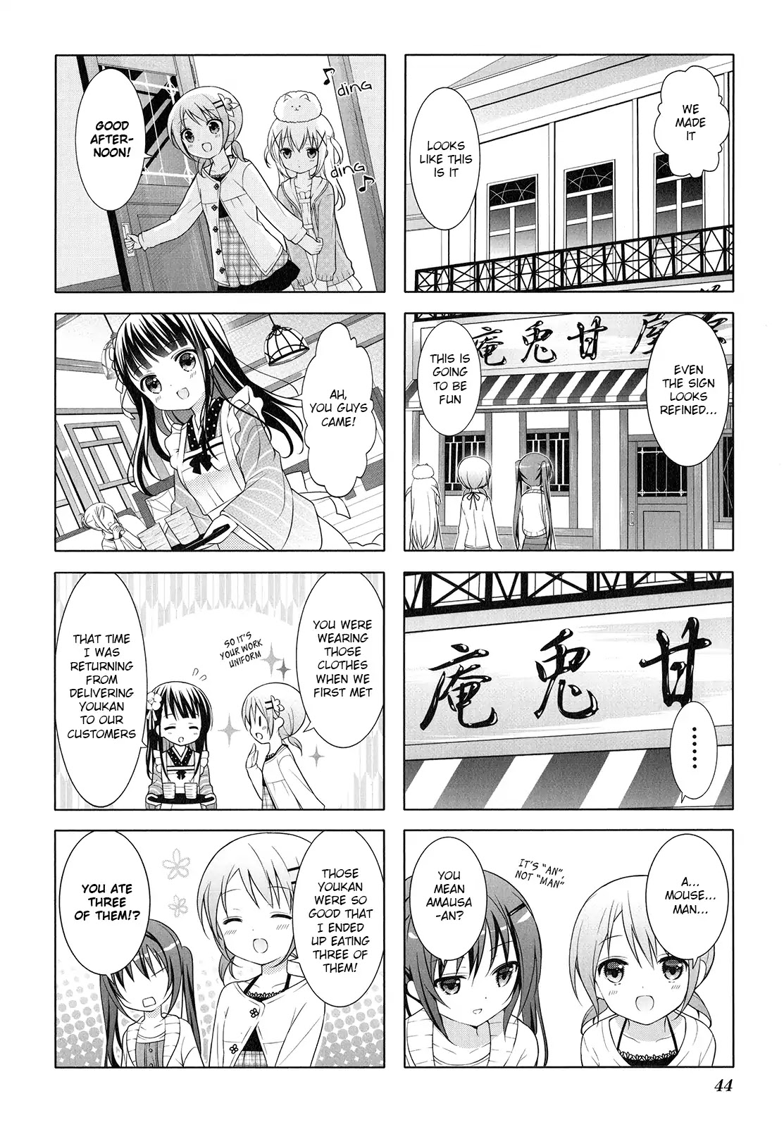 Gochuumon wa Usagi Desu ka? chapter 6 page 4