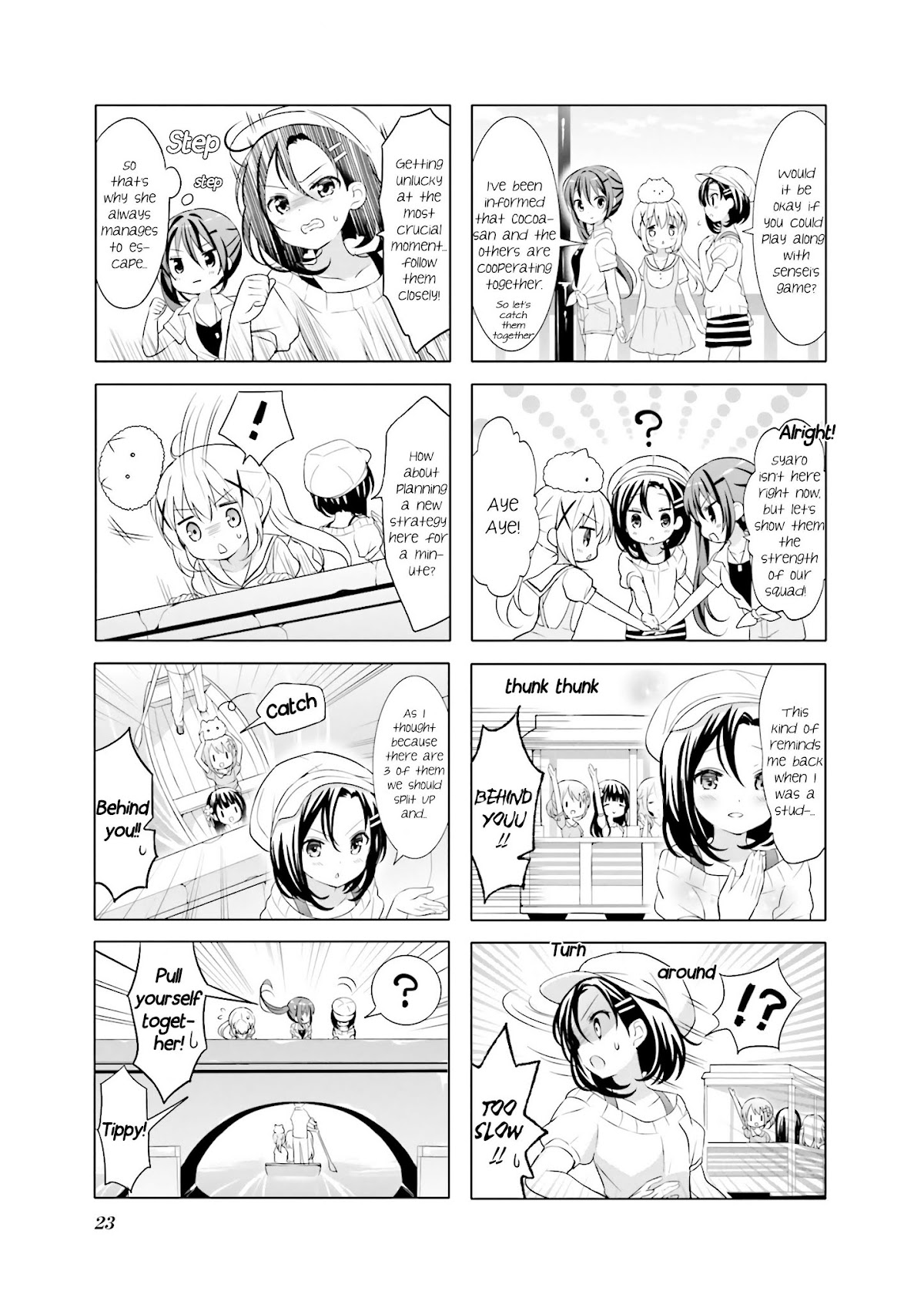 Gochuumon wa Usagi Desu ka? chapter 68 page 3