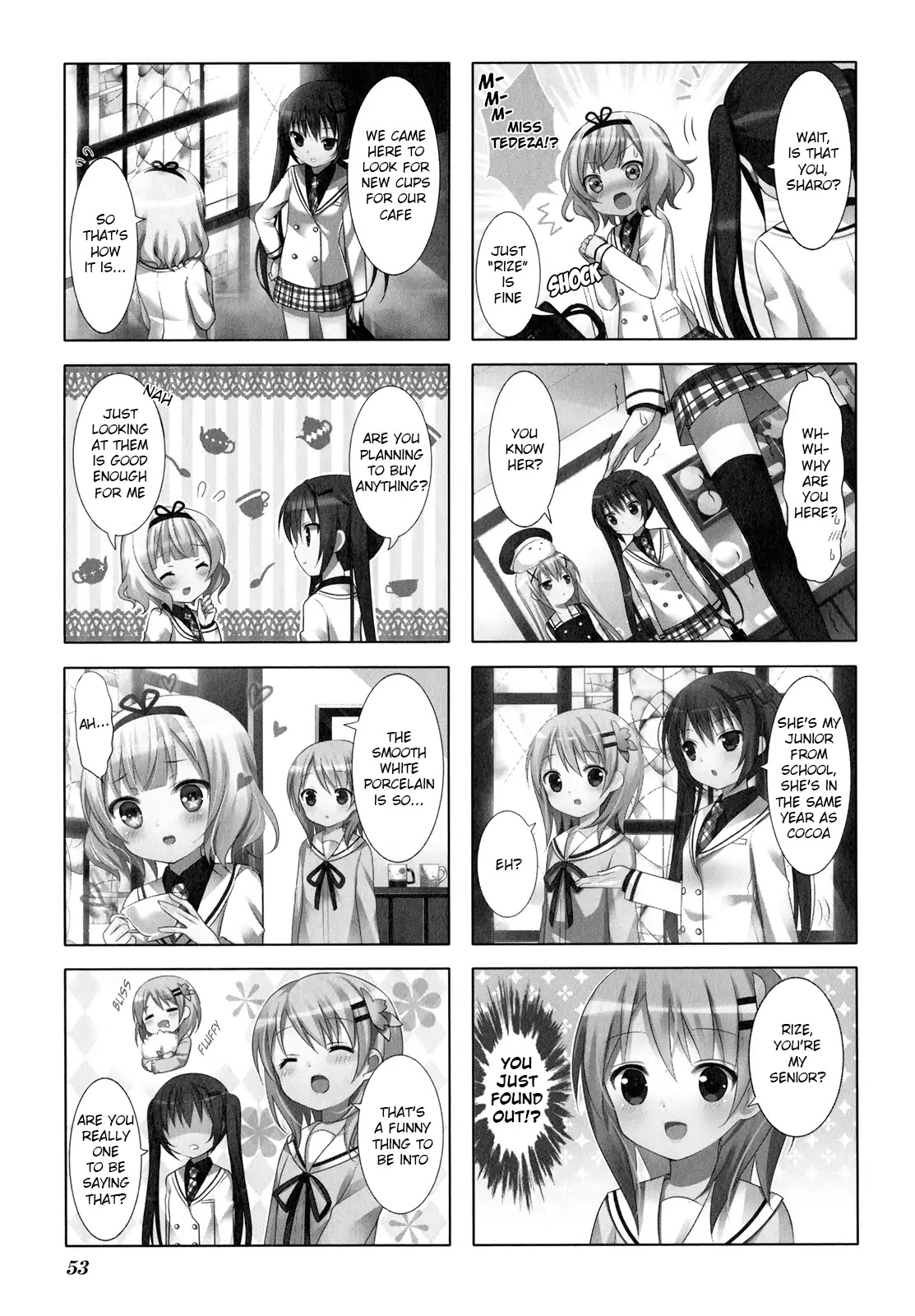 Gochuumon wa Usagi Desu ka? chapter 7 page 3