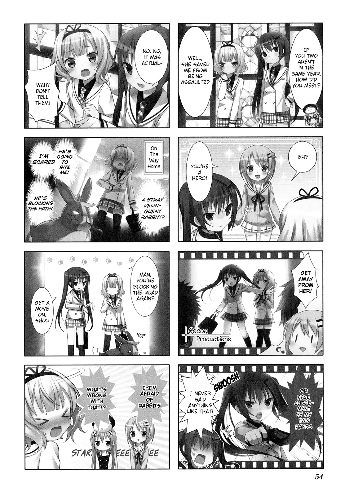 Gochuumon wa Usagi Desu ka? chapter 7 page 4