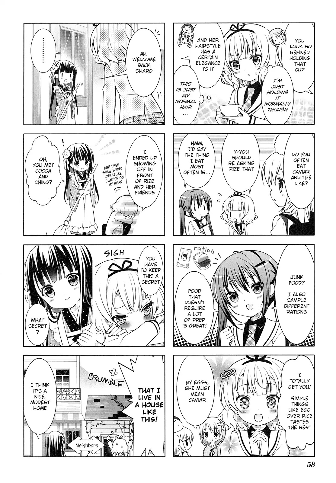 Gochuumon wa Usagi Desu ka? chapter 7 page 8