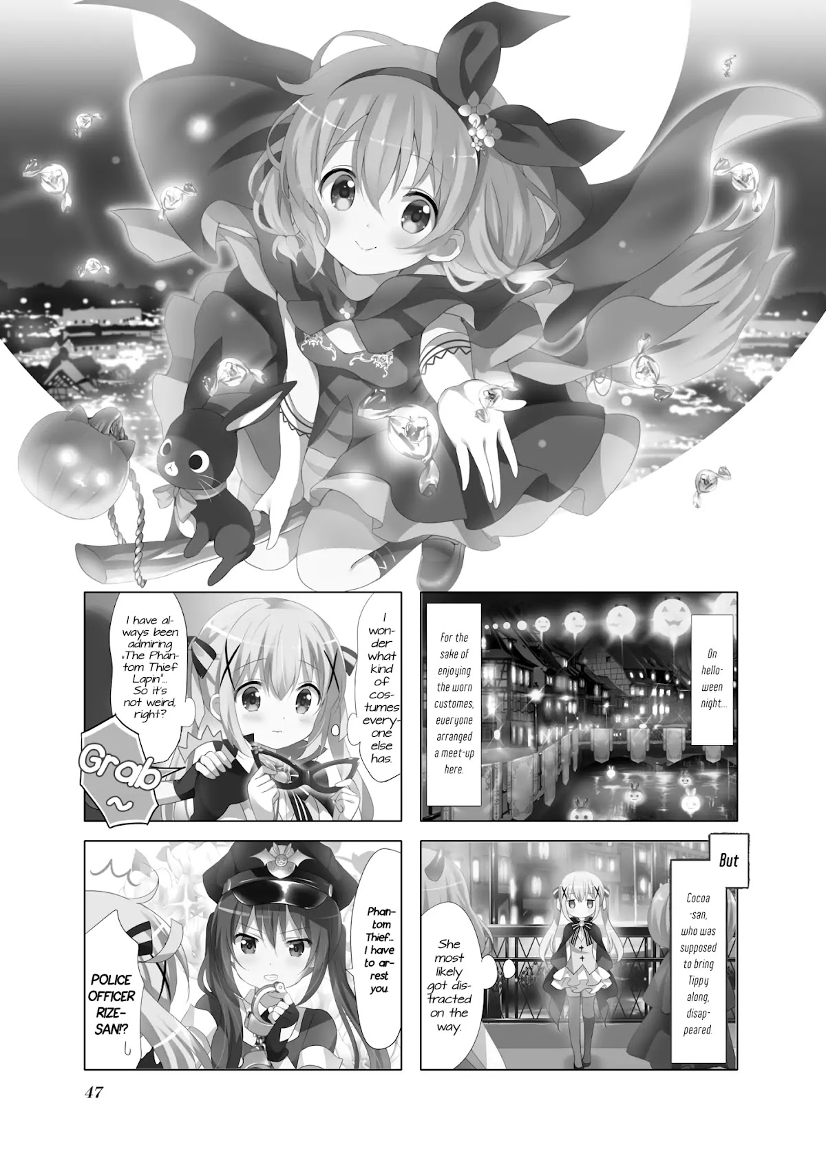Gochuumon wa Usagi Desu ka? chapter 71 page 1