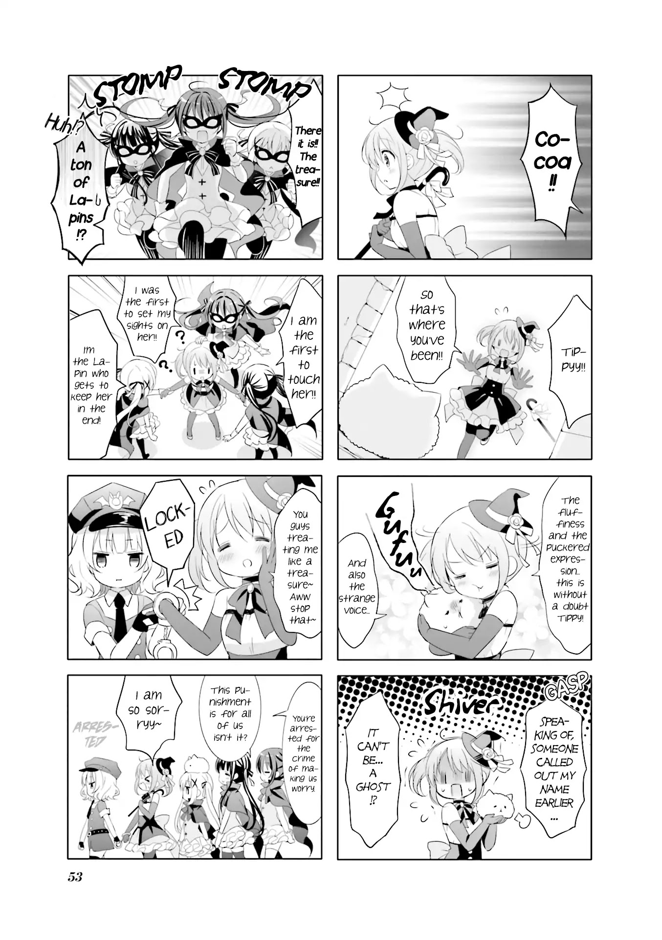 Gochuumon wa Usagi Desu ka? chapter 71 page 7
