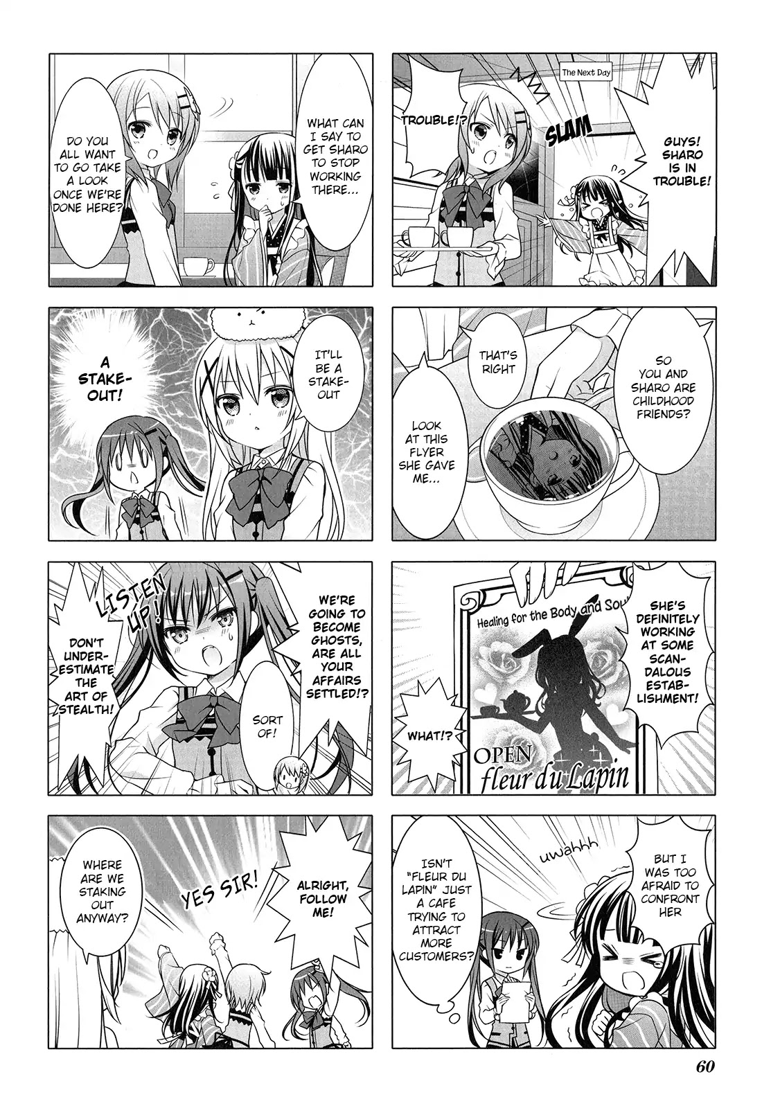 Gochuumon wa Usagi Desu ka? chapter 8 page 2