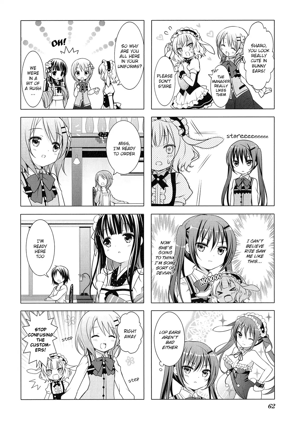 Gochuumon wa Usagi Desu ka? chapter 8 page 4