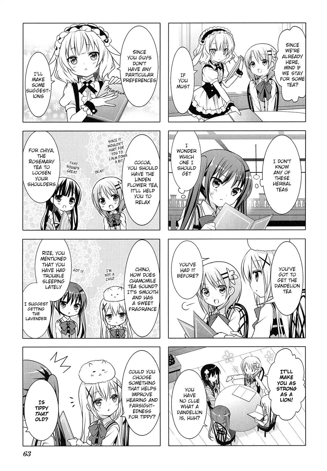 Gochuumon wa Usagi Desu ka? chapter 8 page 5
