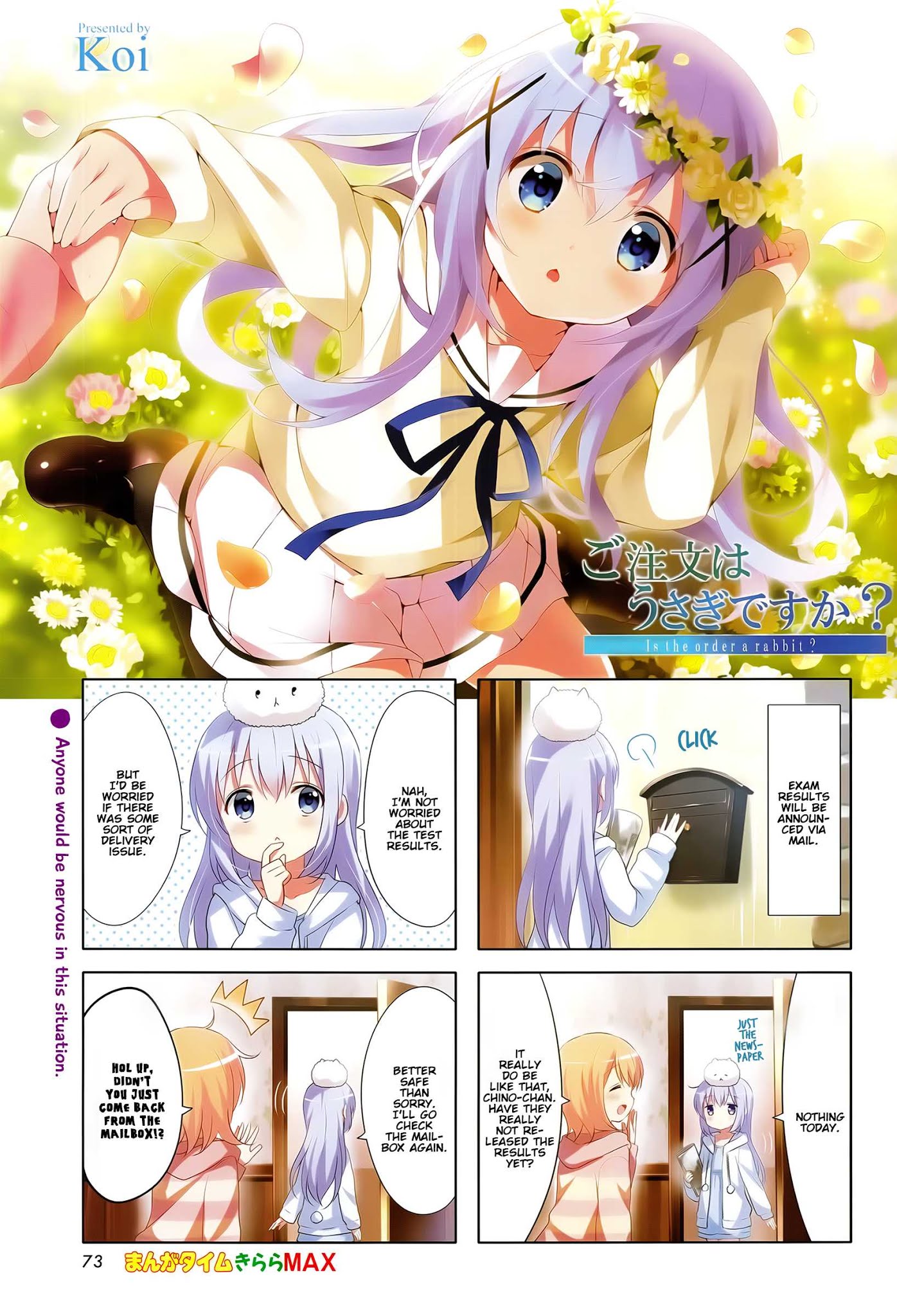 Gochuumon wa Usagi Desu ka? chapter 88 page 2