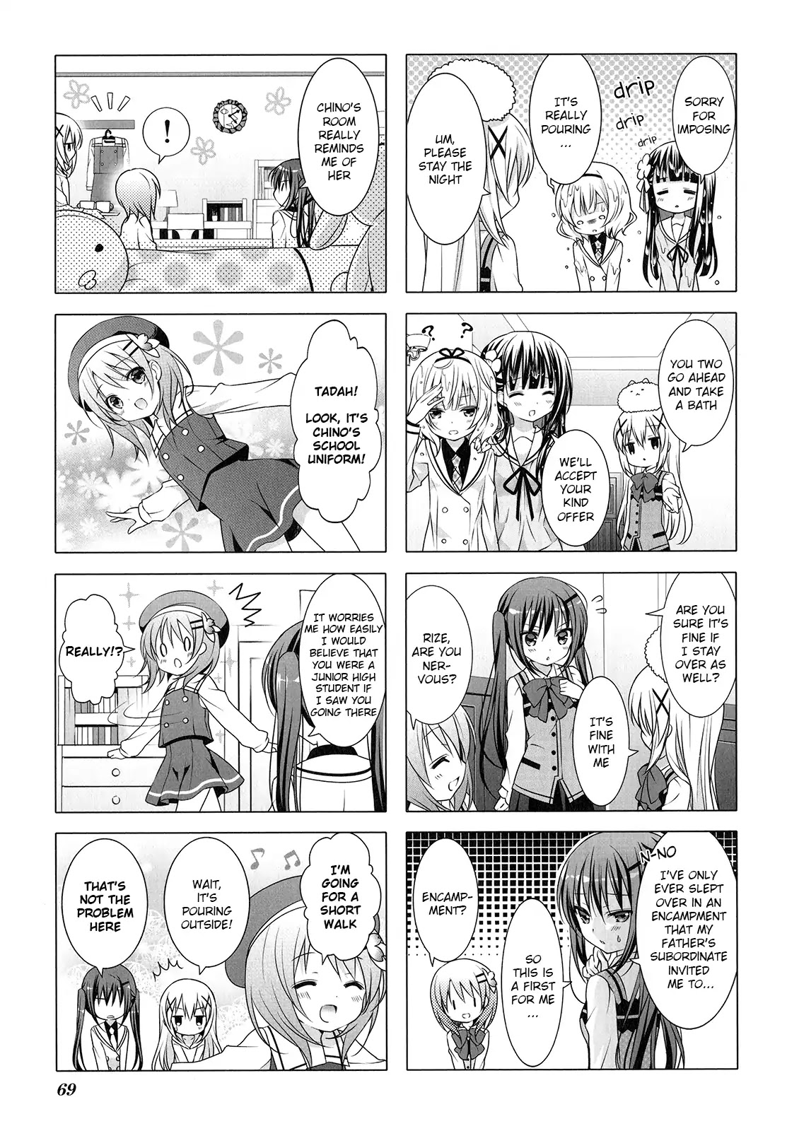 Gochuumon wa Usagi Desu ka? chapter 9 page 3