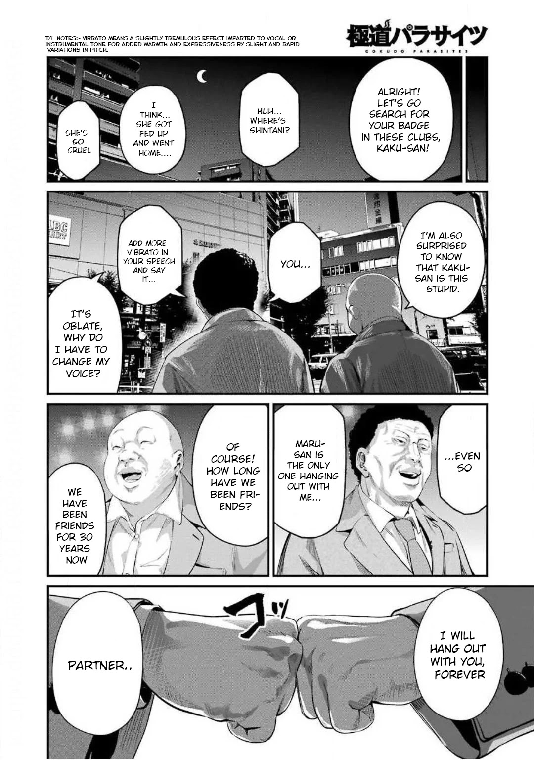 Gokudou Parasites chapter 32 page 13