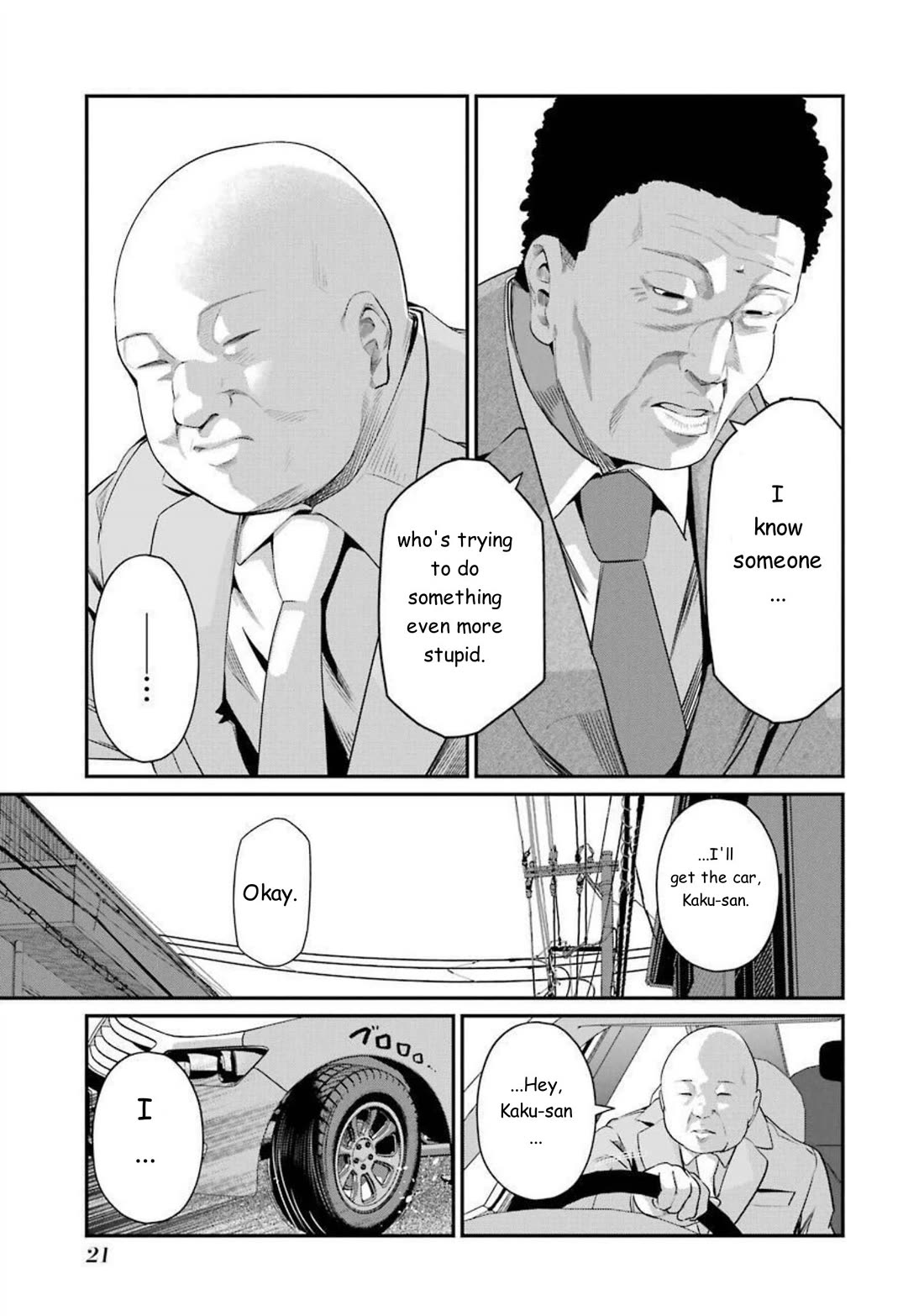 Gokudou Parasites chapter 40 page 20