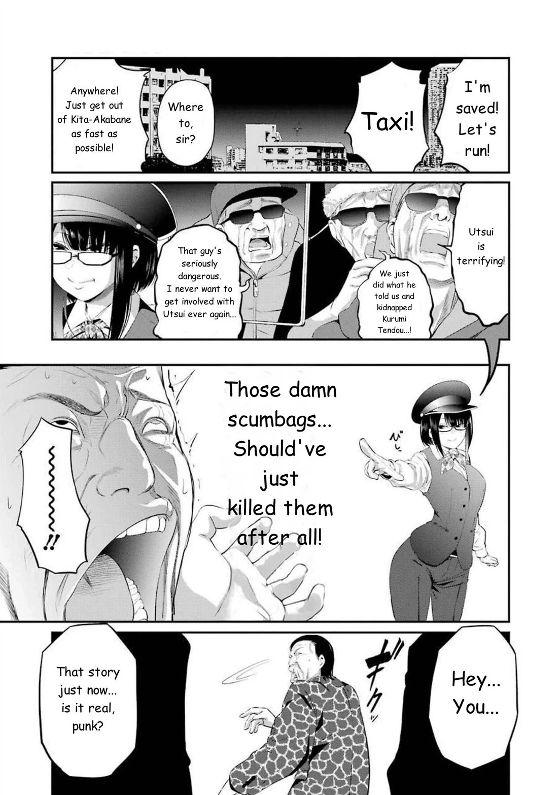 Gokudou Parasites chapter 41 page 17