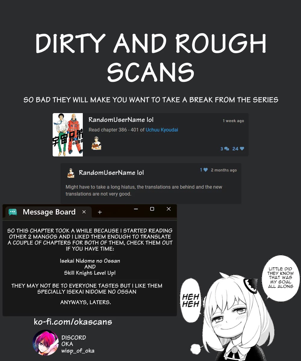 Gokufuri Kyohi Shite Tesaguri Sutato! Toku-ka Shinai Hira, Nakama to Wakarete Tabi ni Deru chapter 45 page 1