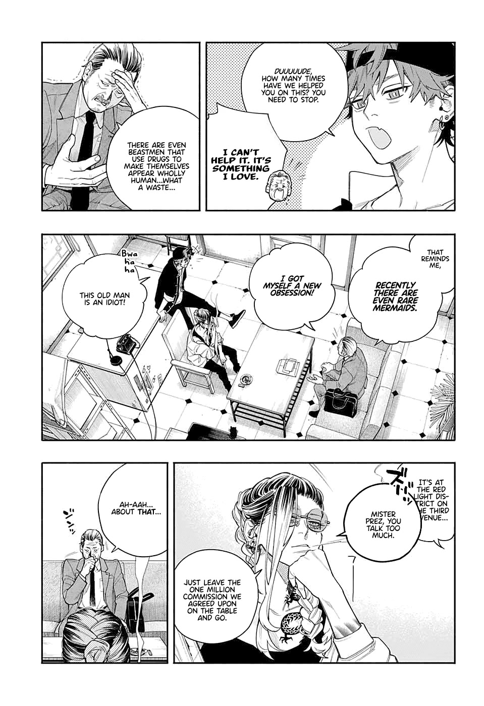 Gokurakugai chapter 0 page 7