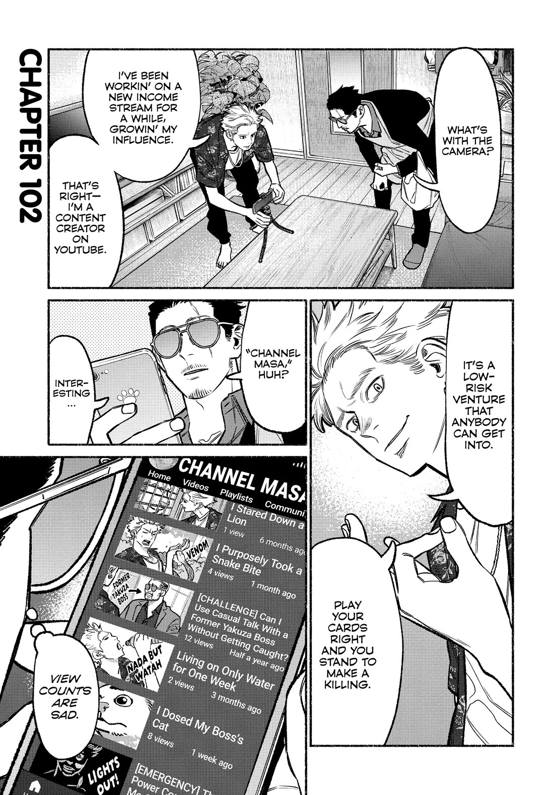 Gokushufudou: The Way of the House Husband chapter 102 page 1