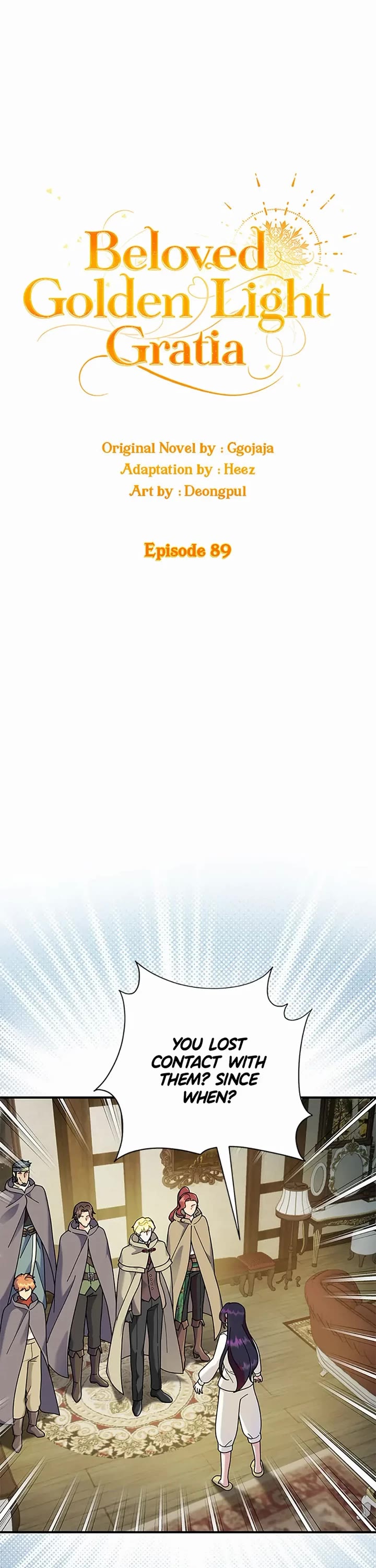 Golden Light Gratia, The Child Loved By God chapter 89 page 1