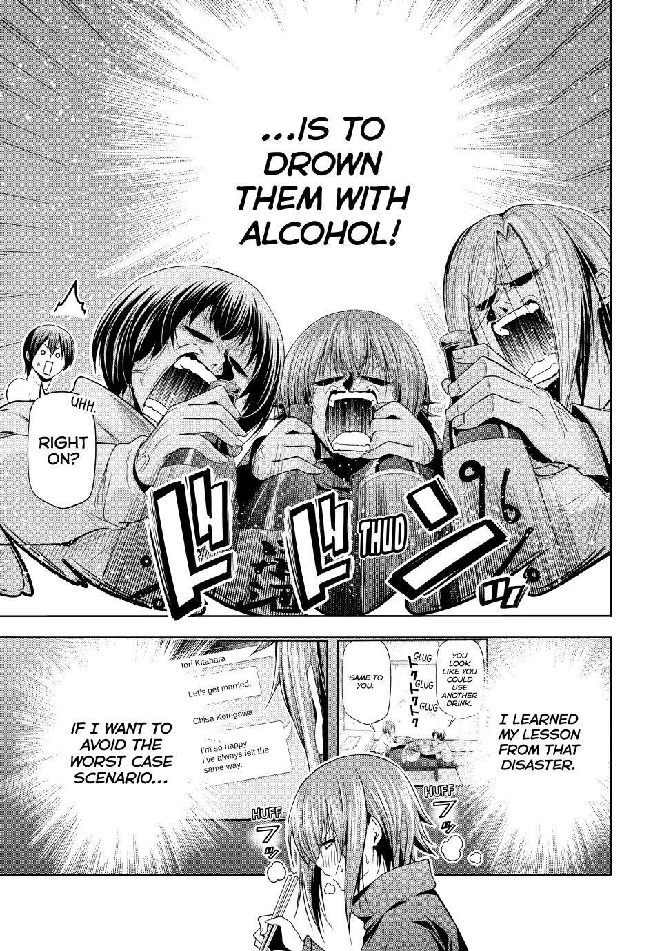 Grand Blue chapter 107 page 40