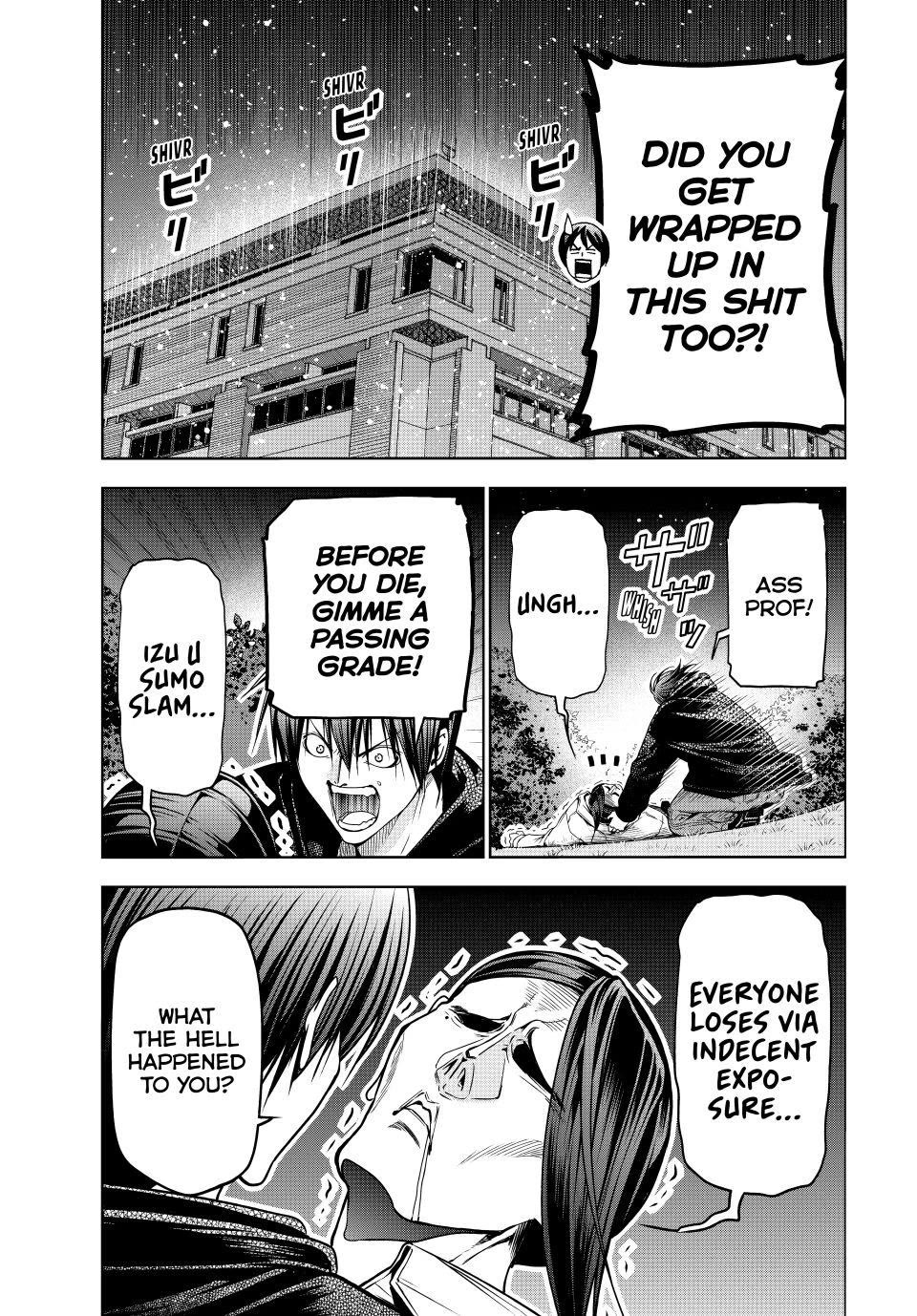 Grand Blue chapter 108 page 19
