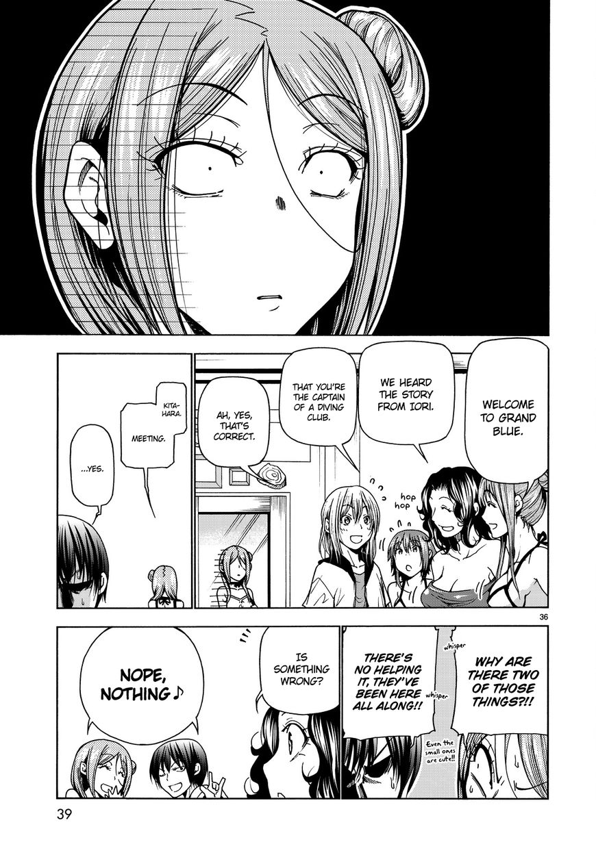 Grand Blue chapter 34 page 38