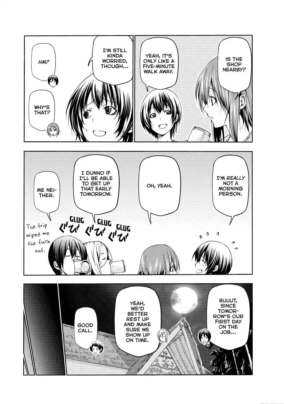 Grand Blue chapter 50 page 35