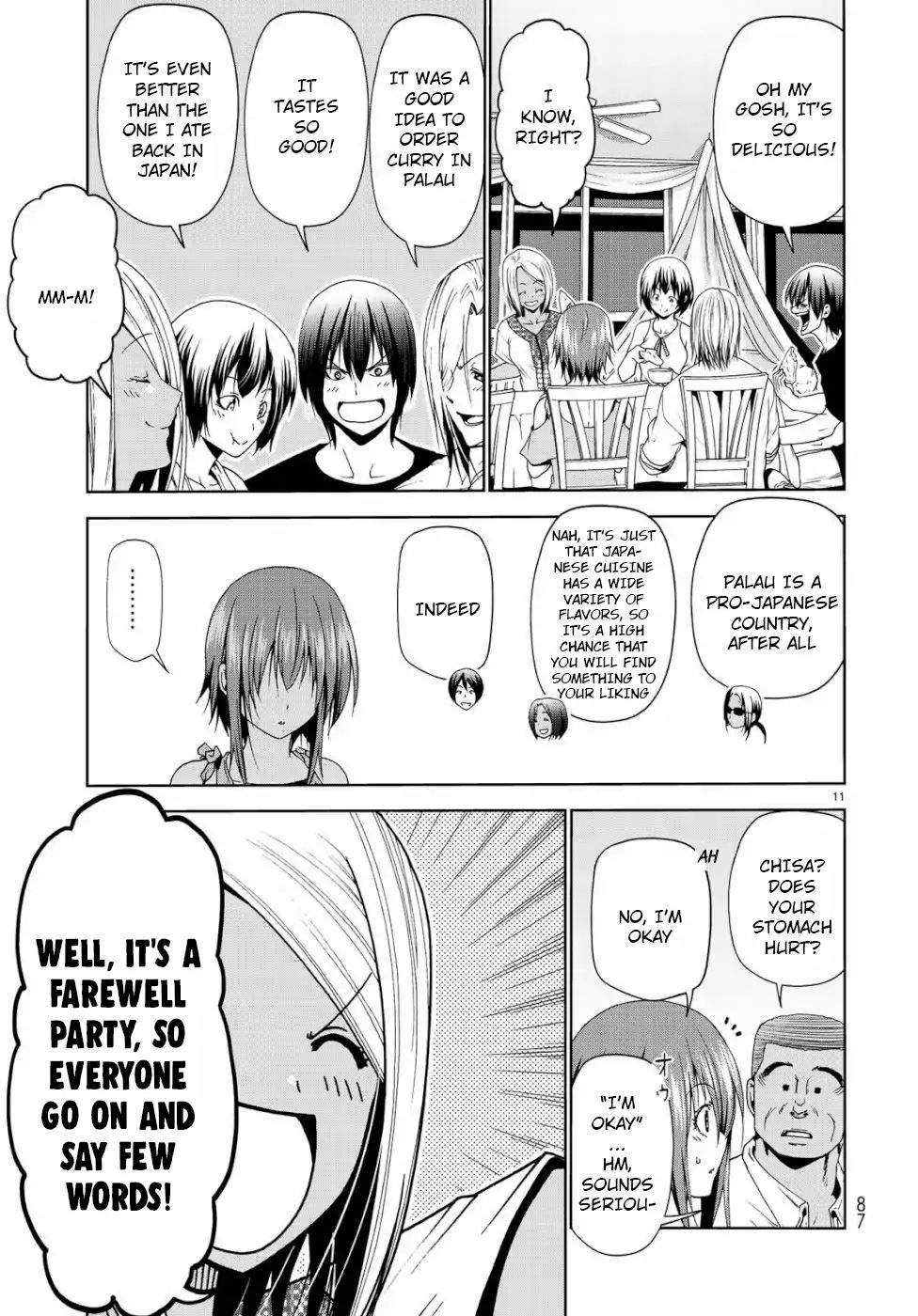 Grand Blue chapter 56 page 11