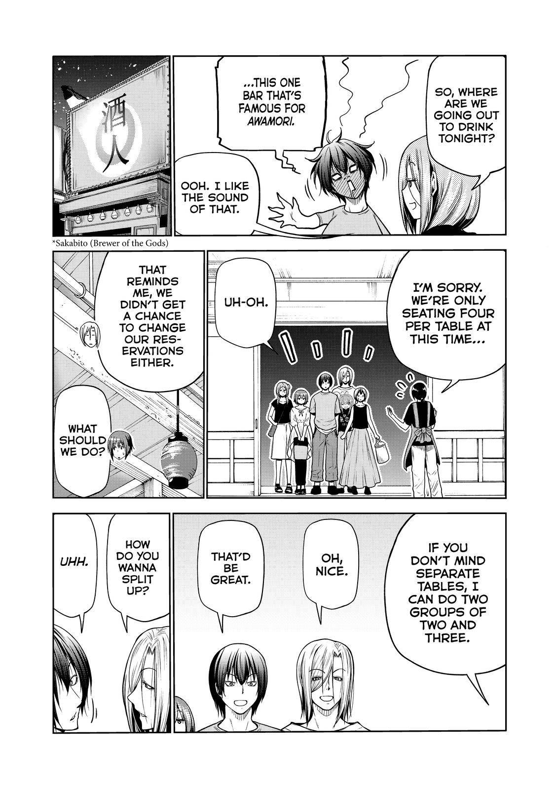 Grand Blue chapter 68 page 42